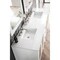 James Martin Vanities Addison 72in Double Vanity, Glossy White w/ 3 CM White Zeus Quartz Top E444-V72-GW-3WZ - alternate 4